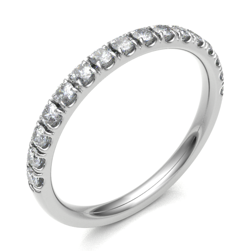 18kt White Gold 0.24ct Diamond Eternity Ring RIVM1030* - Heir & Loom